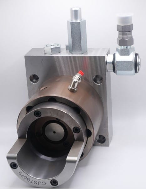 Hydraulic Swage Tooling for 2.5” Diameter x 11ga Tubes